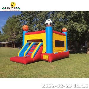 Quality Mini Inflatable Bounce House Combo Moon Walk With Water Slide In Sale Outdoor wholesale