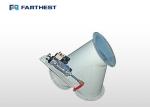 Alloy Steel Three Way Pneumatic Valve For Diverting Livestock Feed Mill