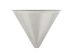 Eco Friendly Pour Over Coffee Dripper Reusable For Bottle , Sliver Color