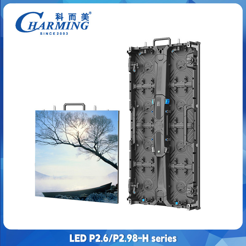 Aluminum Alloy Full Color High Brightness 500*1000mm P2.6 Outdoor LED Video Display For Stage,wedding