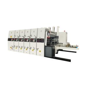 Quality 4 Color Flexo Die Cutting And Printing Machine For Cardboard Box Packaging wholesale