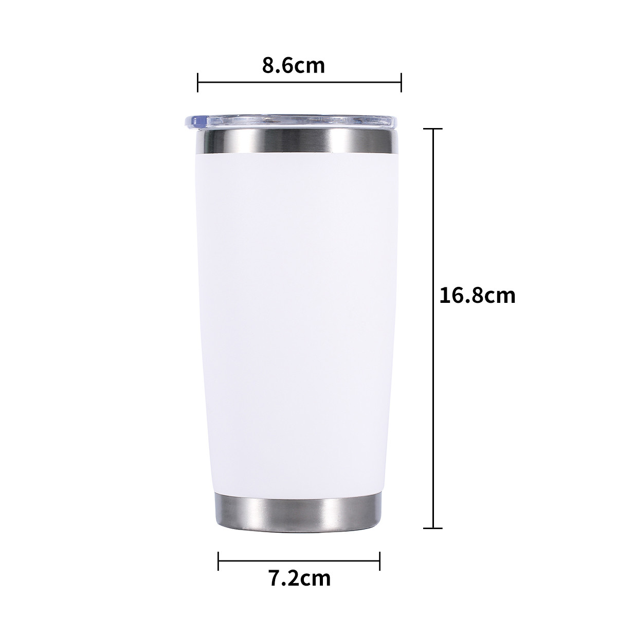 Factory Insulated Stainless Steel 20 Oz Travel Drink Cup Coffee Glass Small Water Bottle