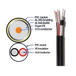 RG59 coaxial cable with power CCTV Cable RG59 2c Siamese Manufacturer Rg59 CCTV