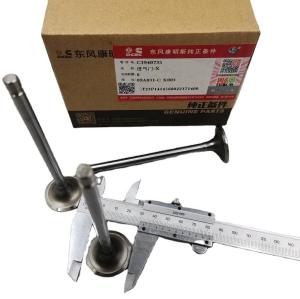 Quality Cummins 3940735 Engine Intake Valve DONGFENG SHACMAN X3000 ISF3.8 Construction Machinery Parts wholesale