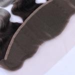Color 1B Grey 13x4 Lace Closure 7A Grade Lace Frontal Hair Closure Full Cuticle
