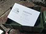 Customized Logo Cotton Paper Business Cards Fine Craftsmanship For Gift
