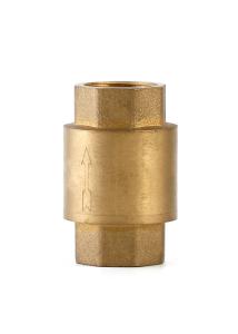 China Nontoxic DN10 Brass Inline Check Valve , Weather Resistant One Way Valve Brass on sale