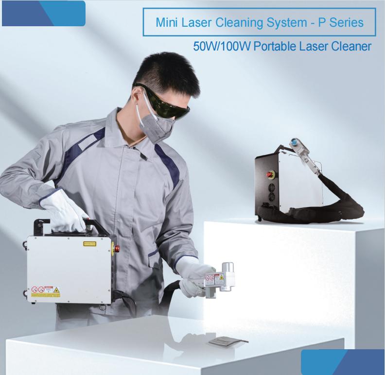 Portable 200w 300w 500w 1000w Pulsed Laser Cleaning Machine for Wood Paint Stone Metal Laser Cleaner Retail Essential