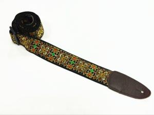 Quality Professional Acoustic Guitar Neck Strap , Western Style Guitar Strap wholesale