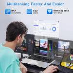 15.6'' Windows 11 Pro Laptop N4000 Processor 8GB RAM 256GB SSD Windows 11 Pro