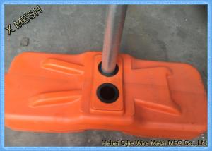 Quality Temporary Security Fence Panels Concrete Filled Plastic Feet High Quality HDPE wholesale