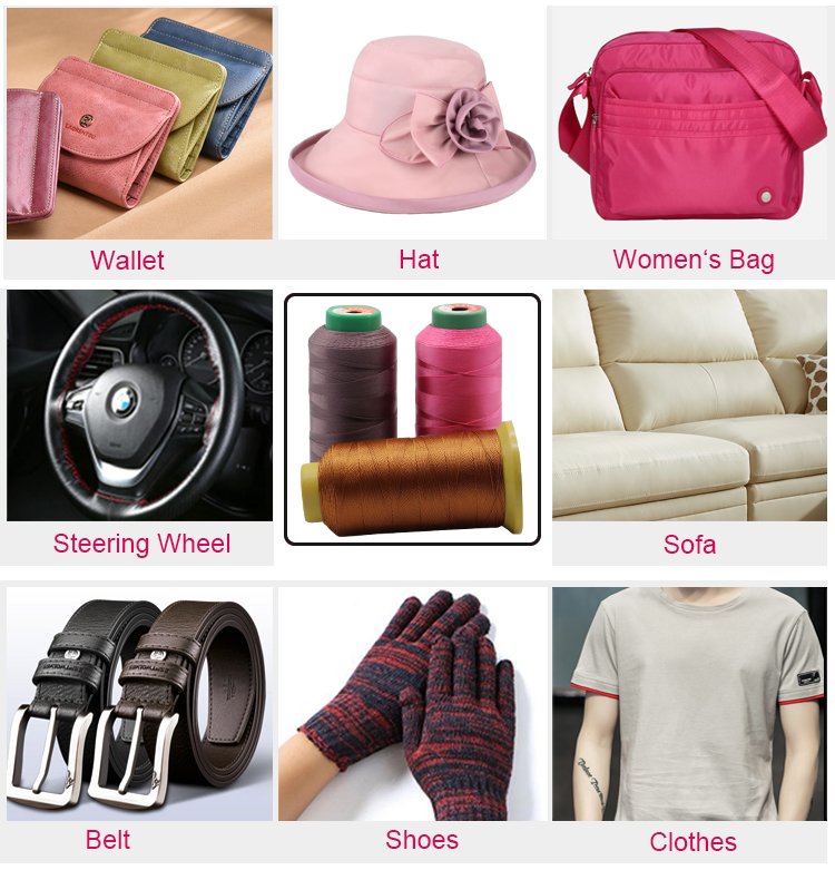 Support 7 Days Sample Order Lead Time 100g High Tenacity Nylon Thread for Leather Products