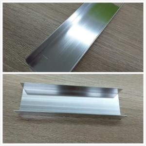 Quality Silver Brightness Machanically Polished Aluminum Profiles Highly Wear Resistance wholesale