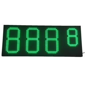 Quality DC 24V Gas Station LED Price Display Remote Control Oil Price Display Board wholesale