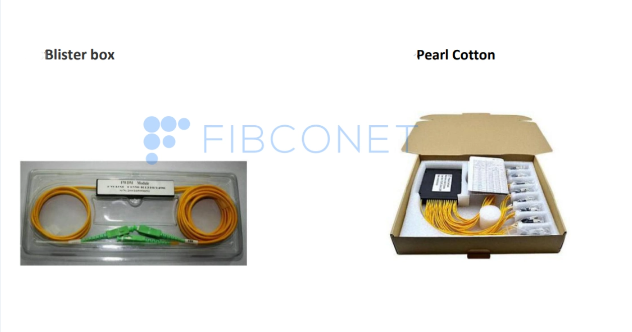 1x16 PLC splitter FTTX with ABS plastic box type and SC LC FC ST APC UPC PC connector