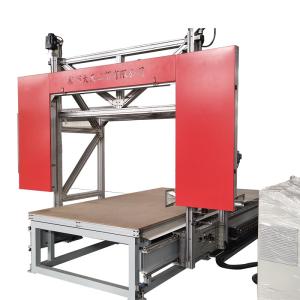 Quality 2860rpm Rigid PU Fast Wire Cutting Machine Dual Blade Foam wholesale