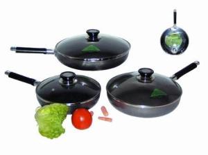 Quality ALUMINIUM PAINTED NON-STICK COVERED FRY PAN wholesale