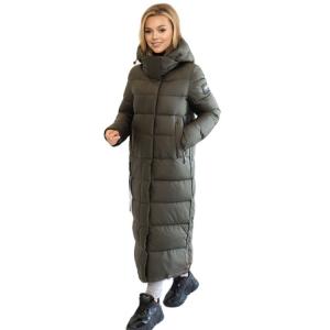 Quality FODARLLOY 2022 new design ladies warm hooded cotton-padded clothes slim long down winter jackets women coats wholesale
