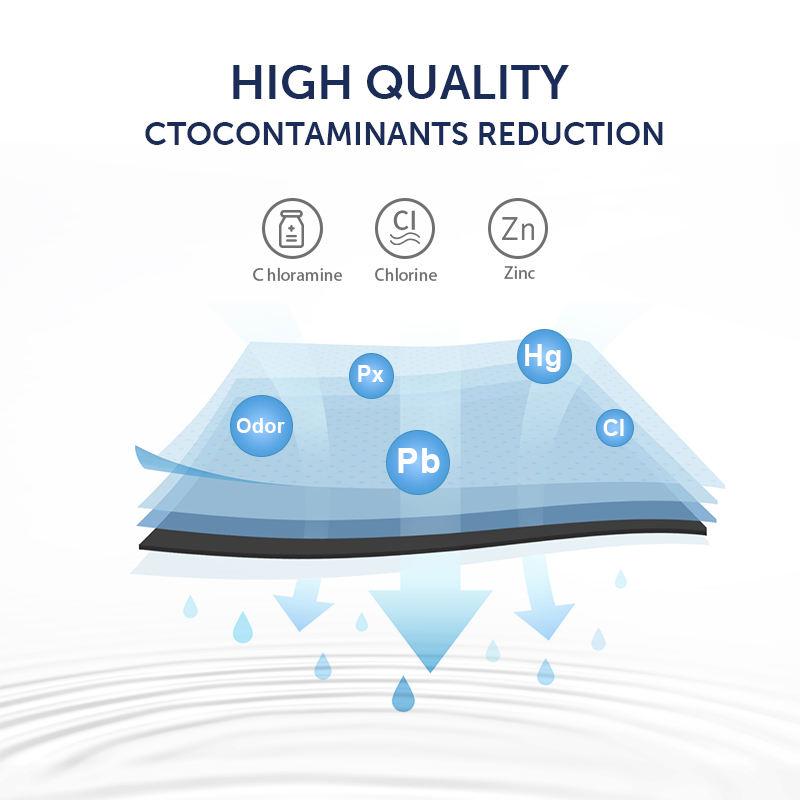 Activated Carbon Refrigerator Filter Replacement for WFCB/RF100/NGRG2000 and Durable