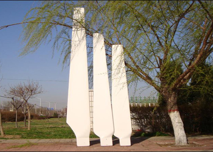 Gel Coat Surface FRP Wind Turbine Blades Low Wind Resistance Running Stable