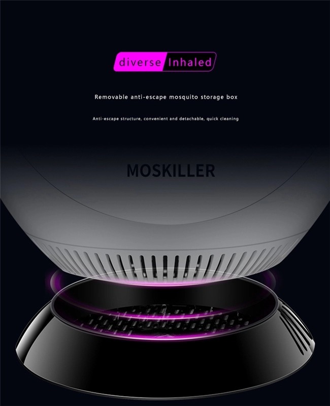 LED USB Mosquito Killer Light 220V LED Electronic Insect Fly Killer air Suction Mosquito Trap Lamp For Home Living Room