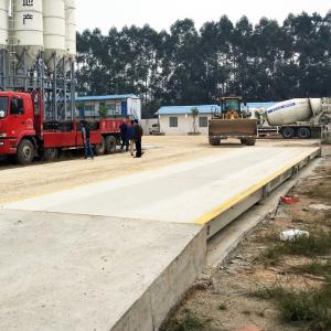 Quality 40ft Length 70 Ton Lorry Weighing Scales / Lorry Weighing Machine Custom Size wholesale