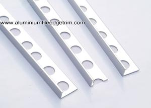 Quality Straight Edge Polished Chrome Wall Tile Corner Trim 10mm x 2.44m wholesale
