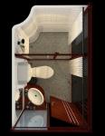 integrated bathroom suit/unit/room/cabin