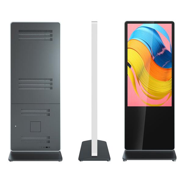 China 42 43 49 55 inch oem lcd free standing android advertising display