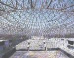 Hot Dip Galvanised Steel Structure Buildings Arch Space Frame 300m