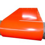 Dx53D double side color steel coil 0.45x1250mm ral 9003 / color steel coil