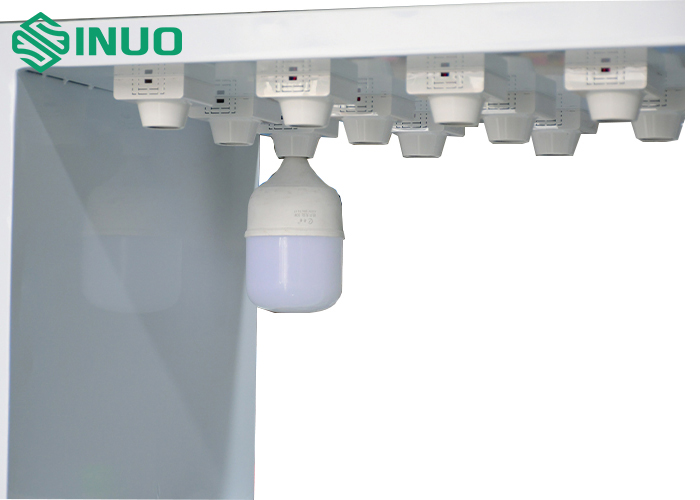 Luminaires Thermal Aging Rack For Light Source And Lamp Aging Life Test PLC Control