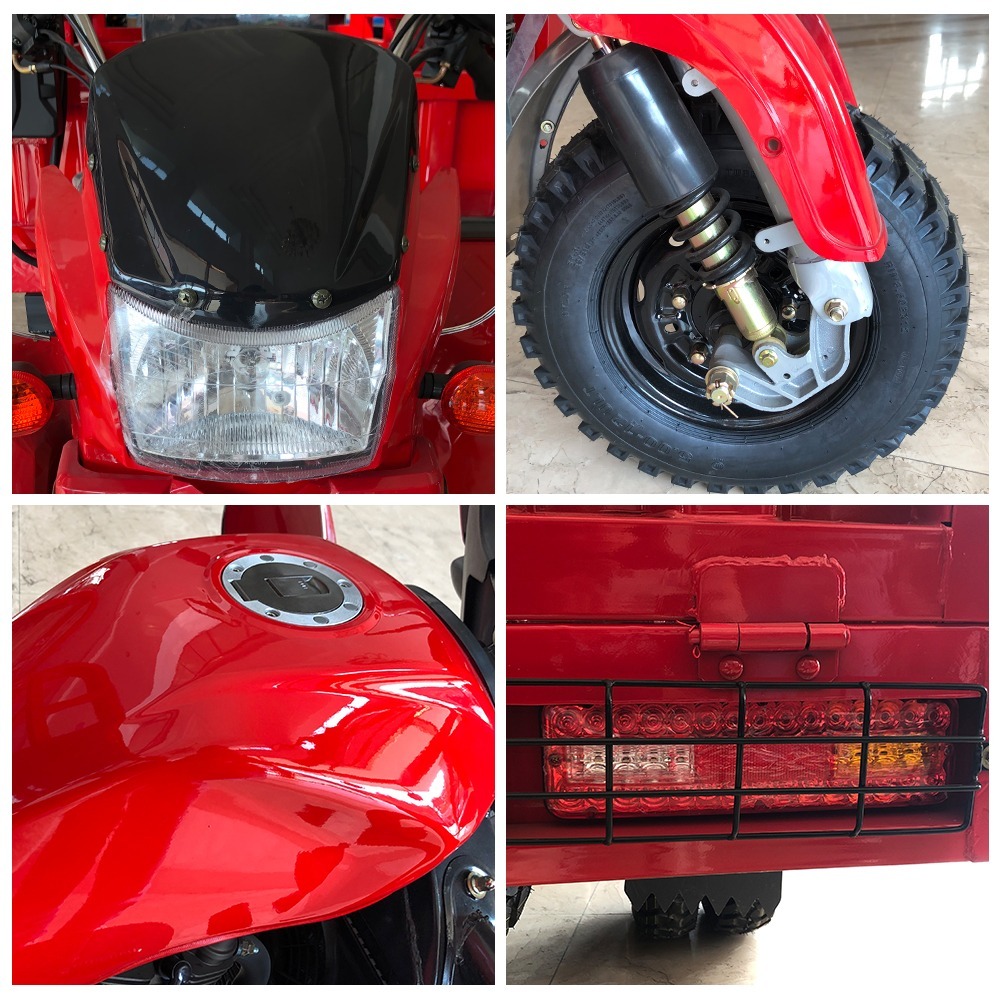 300cc Water Cooled Gasoline Engine Cargo Tricycle with Customized Motor from DAYANG