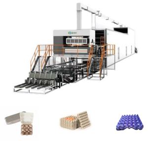 Quality Recycling Waste Paper Pulp Egg Box Making Machine wholesale