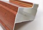 6063 6061 Aluminium Extrusion Profiles Rectangle Shape Weather Resistance