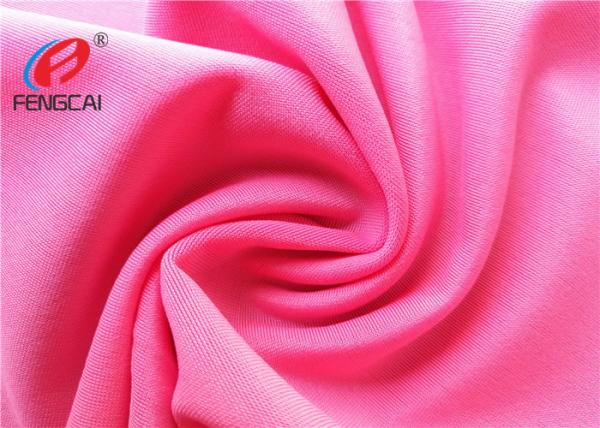 4 Way Stretch Lycra Swimwear Fabric , Polyester Spandex Jersey Fabric For