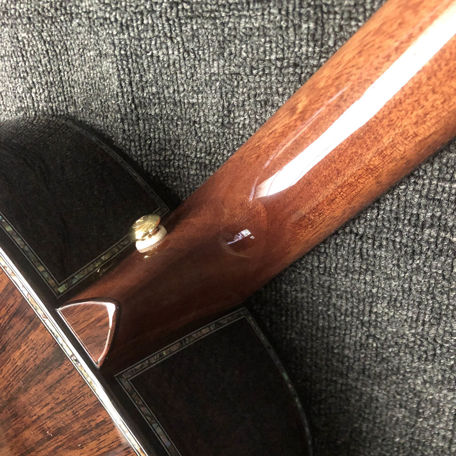 Custom O Body 39 Inch Abalone Binding Sunburst Color Acoustic Guitar Accept Guitar, Amp, Pedal OEM