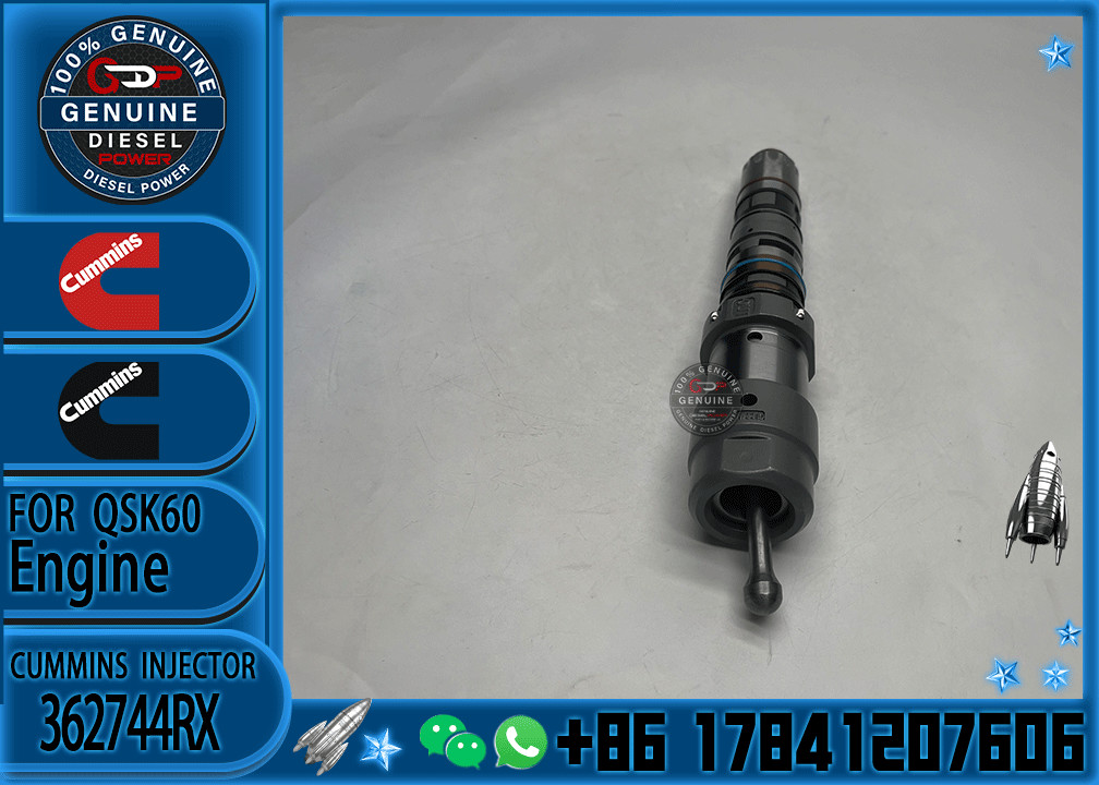 Common Rail Fuel Injector 4902828 4326640 362744RX 4088427 For Cummins Q23 Q60 Engine Injector