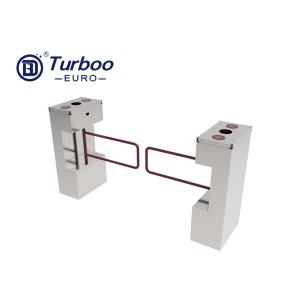 Quality SUS304 Airport Waist Height Turnstiles 24V Infrared anti clamp wholesale