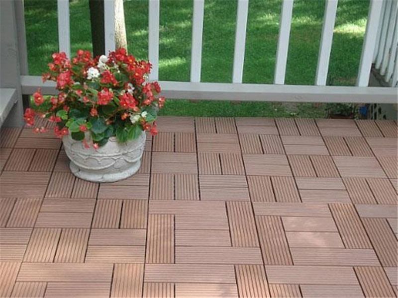 Discount Engineered Wood Plastic Composite WPC Decking Flooring for Garden