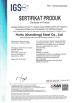 Haitu (Shandong) Steel Co., Ltd. Certifications
