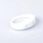 Fitness Center Rfid Led Bracelet , Custom Printing Disposable Rfid Wristbands
