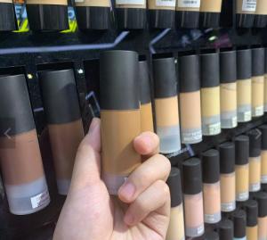 Quality Full Coverage Organic Vegan Waterproof Makeup Liquid Foundation For Black Skin Women wholesale