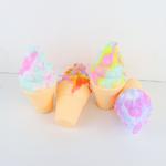 3D Colorful Silicone Ice Cream Teether For Baby Stress Relief Psychology