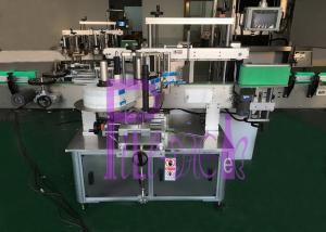 Quality Fully Automatic Stainless Steel 304 Flat Bottle Labeling Machine With 2 Side Adhesive wholesale