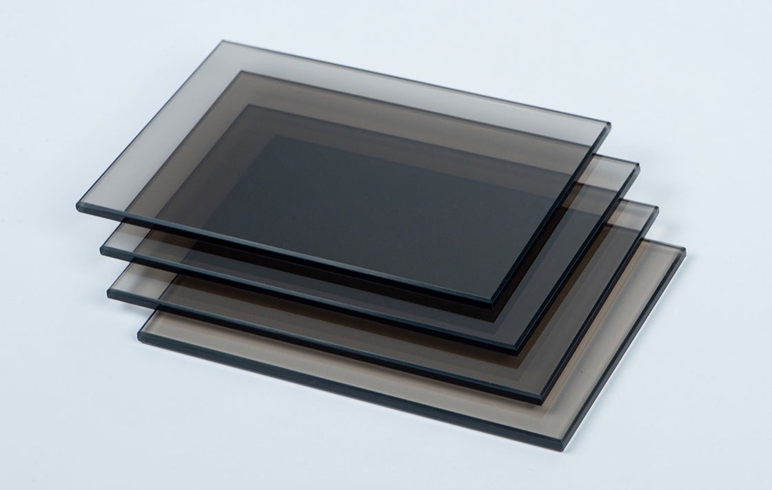 10mm Blue Bronze Clear Float Glass Reflective Tinted Laminated Tempered Sheet