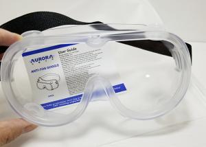 Quality PPE Anti Fog Safety Glasses Goggles Strong Impact Resistance For Eye Protection wholesale