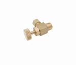 1/4NPT Lead Free Brass Needle Valve With Brass Handwheel