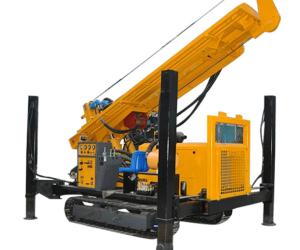 Quality Pneumatic Impact 300 M Crawler Drilling Rig Rotary Full Hydraulic wholesale