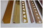 Corner Decoration Aluminium Tile Strip Customizable Heat Resistant Trim